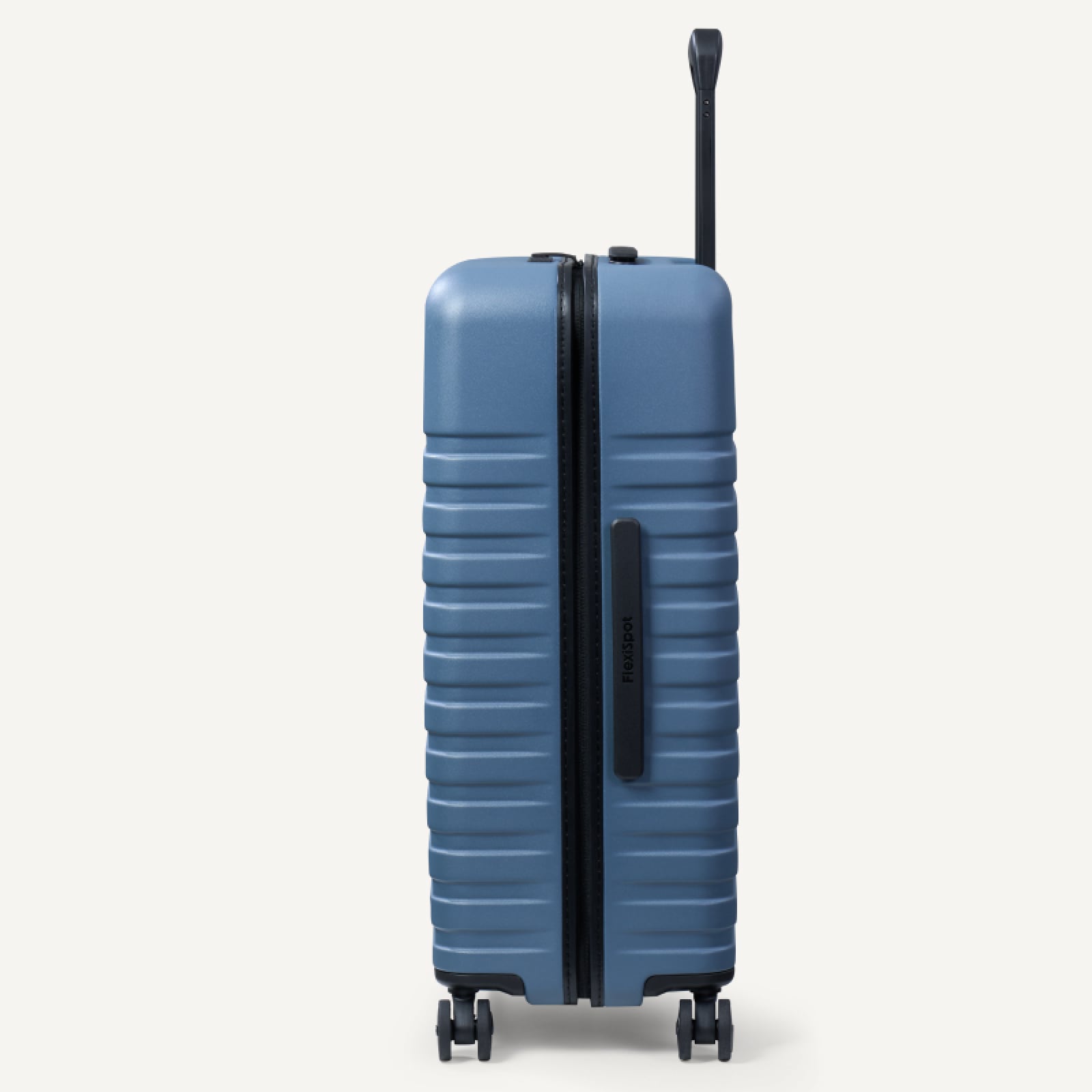 FlexiSpot PC Hardside Expandable Luggage With Spinner Wheels, Blue, 24-Inch_voghion.com